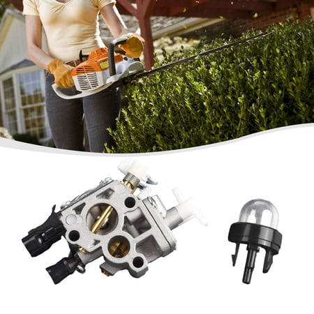 SUNFEX Carburetor & Bulb For Stihl Hs46 & Hs56 Series Hedge Trimmer Engine