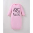 thumbnail image 6 of KIMI BEAR Newborn Baby Girl Layette Set Shower Gift Essential Clothes 4 Packs Rompers Pants Sleeper Gown with Hats Mittens Outfits Set Essentials Clothing Pink NB, 6 of 9