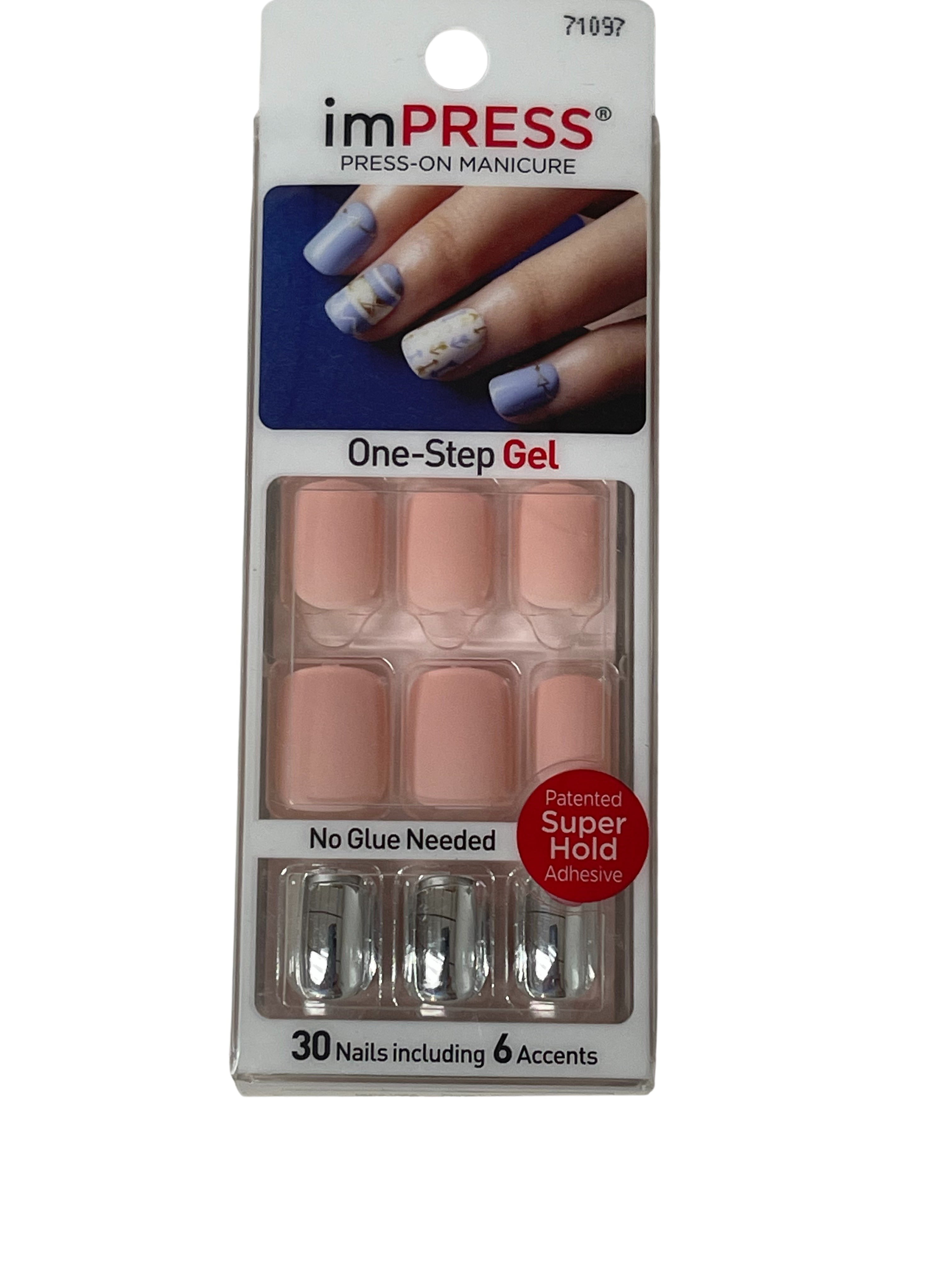 Impress Press-on Nails Gel Manicure - Make it Work BIPA105X
