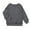 Gray, variant on XBASW 4-13Y Girls Long Sleeve Sweatshirt Solid Color Sweater Spring Fall Tunic T-Shirt Tops for Toddler Kids Teen