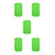 thumbnail image 2 of Monstrate Molde de hielo Silicona DIY Pudín Jelly Cube Bandeja 37 Rejillas Panal Contenedor para hacer hielo, Verde Verde 5piezas Monstrate CBP169373, 2 of 6
