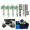 thumbnail image 4 of Front Rear Shock Absorbers, High Elasticity Spring  Reduce Vibration Front Rear Shock Damper  For 1/16 RC Car Green, 4 of 8