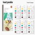 thumbnail image 3 of Watercolor Paint Set Mini Art Supplies Portable Painting Pad for Travel Watercolor Book Colorful Art Kit Activity for Adults and Kids, 3 of 3