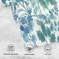 thumbnail image 5 of Yayeee 2 Pack Hand Towels for Bathroom 100% Cotton 16" x 28" Soft Absorbent Kitchen Towel, Beautiful Leaves Pattern, 5 of 7