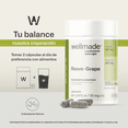 thumbnail image 4 of Resveratrol Sabor Uva | WELLMADE | Sin Azúcares Añadidos, Sin Colorantes | 60 Cápsulas | Resveratrol, Estearato de Magnesio y Pulpa de Uva | 30 Porciones, 4 of 7