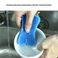 thumbnail image 4 of Silicone Sponge Dish Washing Kitchen Scrubber 5 Pack Reusable Dish Washing Cleaning Sponges Double-Sided Multipurpose Non Stick Silicone Dish Sponges for Dishes Fruit Vegetable, 4 of 10