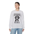 thumbnail image 4 of Adult Women Aussiedoodle Mama Crewneck Sweatshirt Miniature Aussiedoo Shirt, 4 of 4