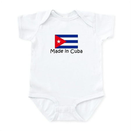 

CafePress - Made In Cuba Infant Bodysuit - Baby Light Bodysuit Size Newborn - 24 Months