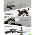 thumbnail image 5 of VEEFA X2 Electric Bike for Adults 27.5” E-bike Power by 500W Motor 30-80 Miles Range, 5 Pedal-Assist Levels, 48V 10.4Ah Ebike UL2849, 5 of 9