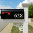 thumbnail image 2 of 4Ever Products Jefferson White Vinyl Mailbox, 25L x 9W x 76H in, 2 of 2