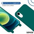 thumbnail image 2 of Funda de Protección para iPhone XR - Sovico - Silicón con Correa, 2 of 6