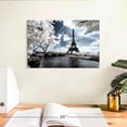 thumbnail image 3 of Elephant Stock Another Look At Paris I Wall Art - Horizontal Canvas Wall Art - Living Room Wall Decor - Photography Places Canvas - Gray And Bluedecor By Philippe Hugonnard - 12" x 8", 3 of 8