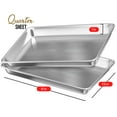 thumbnail image 2 of Eatex Bandeja Para Hornear De Aluminio Bandeja Para Galletas De Acero Bandeja Para Hornear De 9 X 13 Bandejas Para Galletas Resistentes A La Deformación Y Al Óxido Para Hornear Bandejas Para Hornear A, 2 of 5