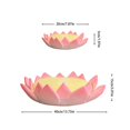 thumbnail image 3 of Seating Cushion Chair Pad Floor Pillow Cute Flower Shaped Seating Cushion for Dining Chair, 3 of 6