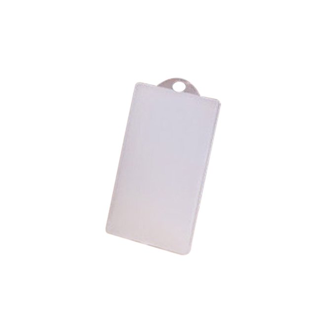 Slim PVC Transparent IC Card Bus Card Credit Card card holder transparent Cover Case Holder Without Rope