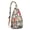 Beige-7, variant on Boho Starfish Sling Backpack – Tropical Ocean-Inspired Hiking Daypack with Watercolor Starfish and Seashells Design, Lightweight Waterproof Travel Bag for Beach, Camping, and Outdoor Use
