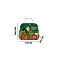 thumbnail image 3 of Christmas Candy Containers with Colorful Bows - Iron Cookie Jars for Holiday Table Decor and Party Snacks, 3 of 6