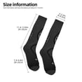 thumbnail image 2 of Rocae la Reliure d'Isaac pour Chaussettes de compression Décontractées Originales pour Femmes Hommes Bas de Couleur Contrastée, 2 of 6