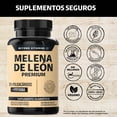 thumbnail image 2 of Hongo Melena De León | Extracto Proveniente Del Micelio Con 30% De Polisacáridos + Piperina (pimienta Negra) - Lions Mane - Hongos Funcionales Adaptógenos -  Vitaminas Mujer / Hombre | 60 Cápsulas, 2 of 6