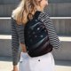 thumbnail image 5 of Disketp American Flag Waving Print print Canvas Backpack Lightweight Travel Daypack Student Rucksack Laptop Backpack-Small, 5 of 5