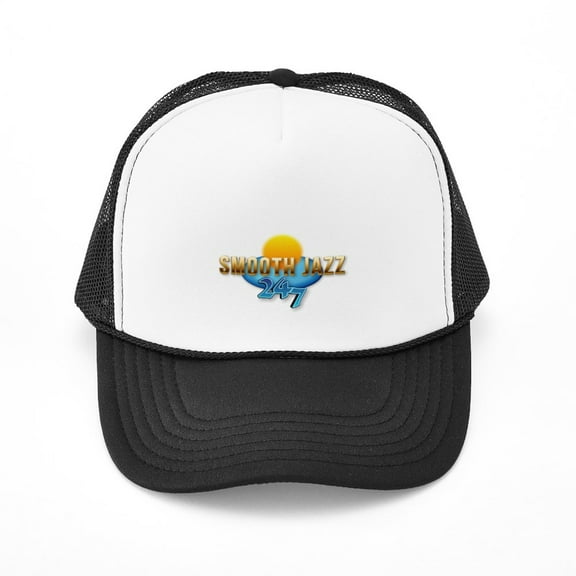 CafePress - Smooth Jazz 247. - Adjustable Unisex Printed Trucker Hat with Mesh Back