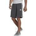 thumbnail image 2 of adidas Men's Designed 2 Move 3-Stripes Primeblue Shorts Small Grey /White, 2 of 8