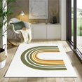 thumbnail image 4 of Rainbow Arch Rug 2 x 3 ftDark Green for Bedroom Fluffy Machine Washable Shaggy Soft Area Rug, Non-Slip Indoor Floor Carpet for Living Room Home Decor Aesthetic, 4 of 8
