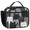 Black, variant on Jiaoprinted Insulated Lunch Box for Adults, Music Notes Reusable Cooler Lunch Tote with Detachable Handle, Stars Leakproof Lunch Bag