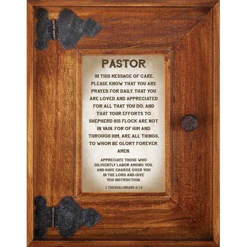 CB Gift Pastor Picture Frame