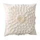 thumbnail image 1 of Funda de almohada escandinava de color liso de 18x18 pulgadas con estampado de hojas, funda de cojín decorativa para sofá, dormitorio, sala de estar, funda de almohada suave de poliéster y algodón, 1 of 9
