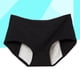thumbnail image 2 of Bragas fisiológicas femeninas a prueba de fugas, ropa interior menstrual para mujer, bragas de algodón sin costuras en la cintura - Talla L, 2 of 7