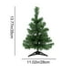 thumbnail image 3 of Árbol De Plástico Árbol de Navidad de mesa de 35 cm, artificial, de plástico, para decoración de fiestas navideñas en interiores (1 unidad) Rkxzt, 3 of 8