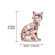thumbnail image 3 of Estatua De Gato, Escultura De Animal, Arte Artesanal, Adorno Con Enredaderas Colgantes, Pegatina De Pared, Hojas De Plantas Verdes, Elegante Mural Decorativo Para Chimenea Y Dormitorio., 3 of 8