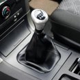 thumbnail image 3 of Black for Great Wall Haval Hover H5 Car Manual 5 Speed Gear Shift Knob Lever Head Gear Shift Lever Trim Dust Cover, 3 of 5