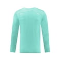 thumbnail image 3 of Mlzmgr Athletic Mens Shirts Spandex Stretchy Quick Drying Tops Crewneck Long Sleeve Sports Casual Shirts for Men, 3 of 6