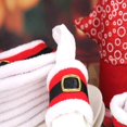 thumbnail image 2 of Servilleteros navideños 8 piezas, servilletero de fieltro, diseño de hebilla de cinturón de Papá Noel, servilletero, servilletero, cena navideña, fiesta, decoración de mesa, servilletero, 2 of 5
