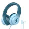 thumbnail image 1 of Candy Bila Auriculares para niños, Auriculares con cable para niños sobre la oreja con micrófono, Auriculares con limitador de volumen de 85/94 dB para niñas y niños, Auriculares plegables para aprend, 1 of 5