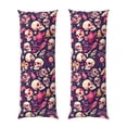 thumbnail image 1 of Balery music Skull record Guitar Funda Protectora para Almohada Corporal de Algodón Hipoalergénico con Cierre(55 x 21 pulgadas), Almohadas No Incluidas, 1 of 7