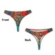 thumbnail image 3 of Balery Mandala Colorful Tangas de Algodón para Mujer con Estampado – Ropa Interior Sexy, Transpirable, G-string-XX-Large, 3 of 6