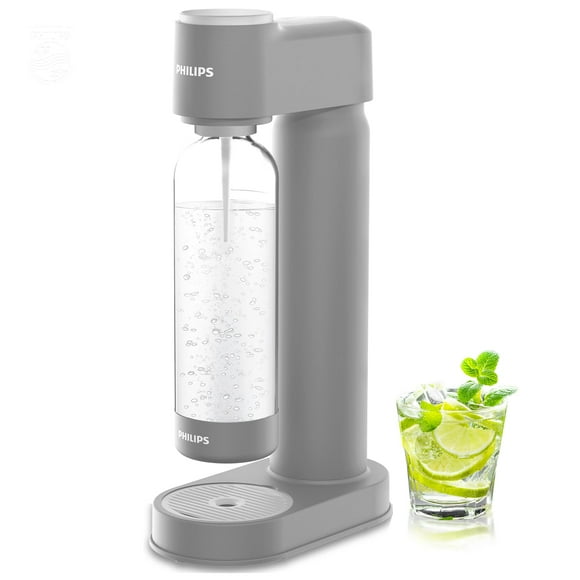 Soda Maker PHILIPS Agua con gas con botella carbonatada de 1 litro
