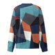thumbnail image 5 of Puntoco Mujer Cuello Redondo Moda Casual Manga Larga Estampado Sudadera tops Blusa Puntoco Puntoco-7265, 5 of 5