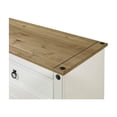 thumbnail image 6 of HomeStock Suburban Sophistication Wood Buffet Sideboard in Rustic Finish, Solid Pine, Dovetail Drawer Joints, Distressed Hardware, Spacious Storage, Easy Assembly-Color:Distressed White,Size:2 Door, 6 of 6