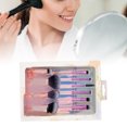 thumbnail image 1 of 10PCS Makeup Brushes,Portable Traveling Makeup Brush Set,Professional Makeup Brushes Set,Mini Makeup Brush Set Portable Travel Cosmetic Brushes Kit for Convenient Makeup Tools, 1 of 9