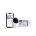 thumbnail image 1 of eufy Baby Monitor E20 con cámara 2K HD, pantalla de 5'' 720p, Wi-Fi híbrido y sin conexión Wi-Fi, control de aplicación y monitor, Pan-Tilt, zoom 4×, cámara portátil con batería incorporada, ANR, aler, 1 of 5