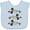 AE-Light Blue, variant on Inktastic Mallard Ducks Boys or Girls Baby Bib