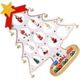 thumbnail image 4 of LINLIN Christmas Tree Ornaments, Wooden Tabletop Christmas Tree Christmas Toy Set Mini Christmas Tree Wooden Christmas Tree Desktop Decoration for Xmas Home Decor, 4 of 5