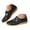 Black, variant on Women's Casual Loafers Slip on Walking Flats Driving Work Moccasins Closed Toe Boat Sandals