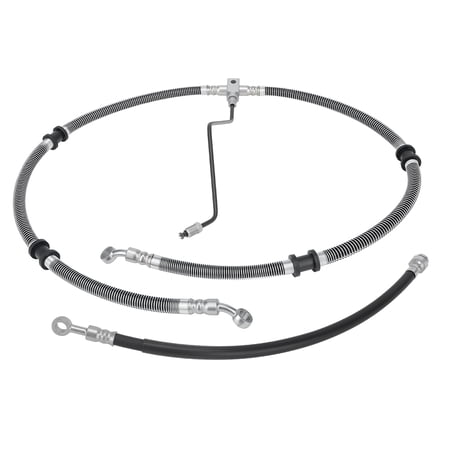 M MATI Front Brake Hose Line Pipe Kit for YAMAHA Kodiak Grizzly Bruin 350 400 450 2003-2014