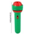 thumbnail image 2 of PEONAVET Flash Light Projector Slide Projector Torch Projection Light,Projection Flashlight Toys Early Knowledge Picture Christmas Pattern Stalls Toys Flashlight Christmas Projector, 2 of 2