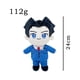 thumbnail image 1 of Muñeco de peluche de Anime Phoenix Wright Miles Edgeworth, muñeco suave de Navidad para regalo de cumpleaños infantil, juguetes de peluche de Anime para clubes de entretenimiento, 1 of 6